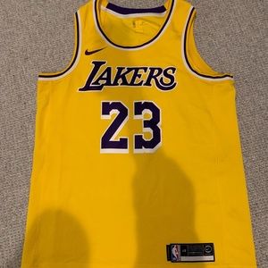 Authentic Lebron James Lakers Jersey 23